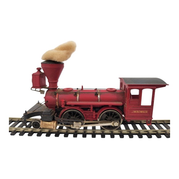 Vintage Rivarossi Pocher HO Scale J.W. Bowker Steam Locomotive Train Set - Picture 2 of 13